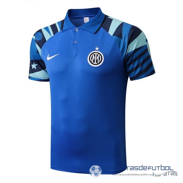 Polo Inter Milán Equipación 2022 2023 Azul Verde
