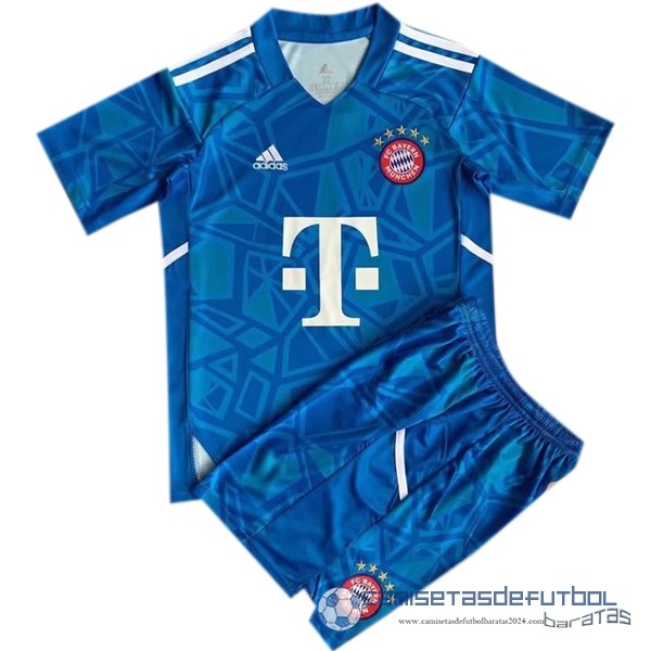 Portero Conjunto De Hombre Bayern Múnich Equipación 2022 2023 Azul