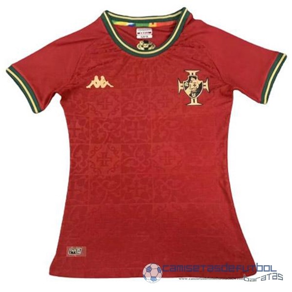 Portero Mujer Camiseta Vasco da Gama Equipación 2022 2023 Rojo