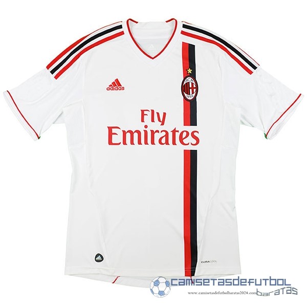 Segunda Camiseta AC Milan Retro Equipación 2011 2012 Blanco