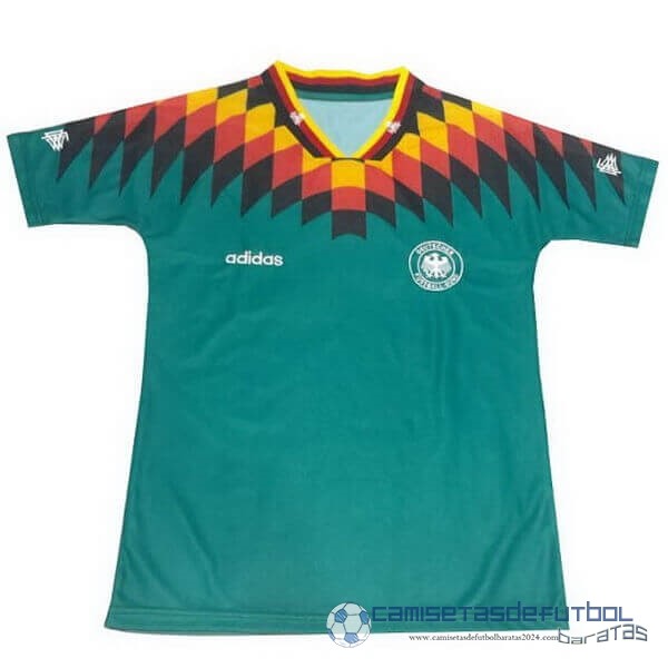 Segunda Camiseta Alemania Retro Equipación 1994 Verde