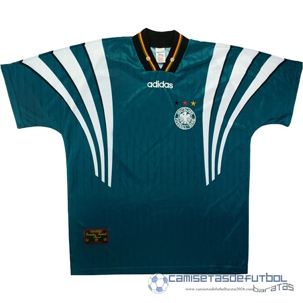 Segunda Camiseta Alemania Retro Equipación 1996 Verde