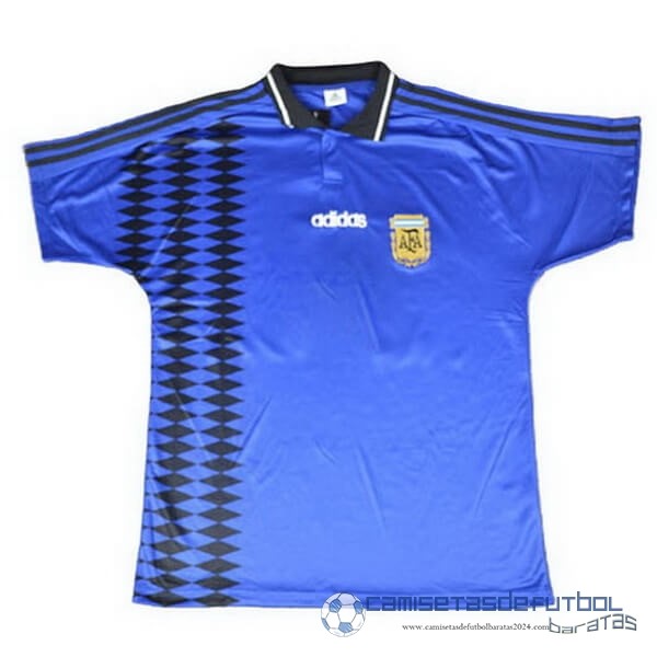 Segunda Camiseta Argentina Retro Equipación 1994 Azul