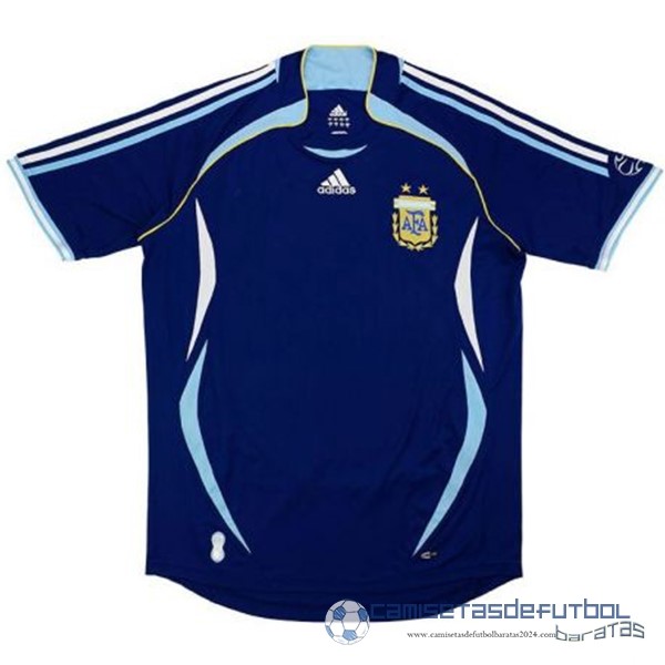 Segunda Camiseta Argentina Retro Equipación 2006 Azul