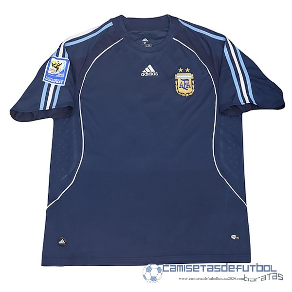 Segunda Camiseta Argentina Retro Equipación 2008 Azul