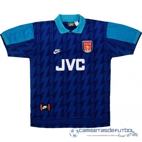 Segunda Camiseta Arsenal Retro Equipación 1994 1995 Azul