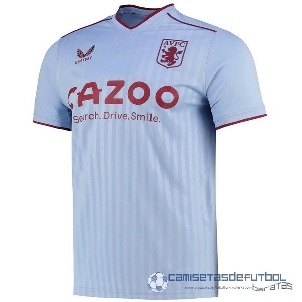 Segunda Camiseta Aston Villa Equipación 2022 2023 Azul