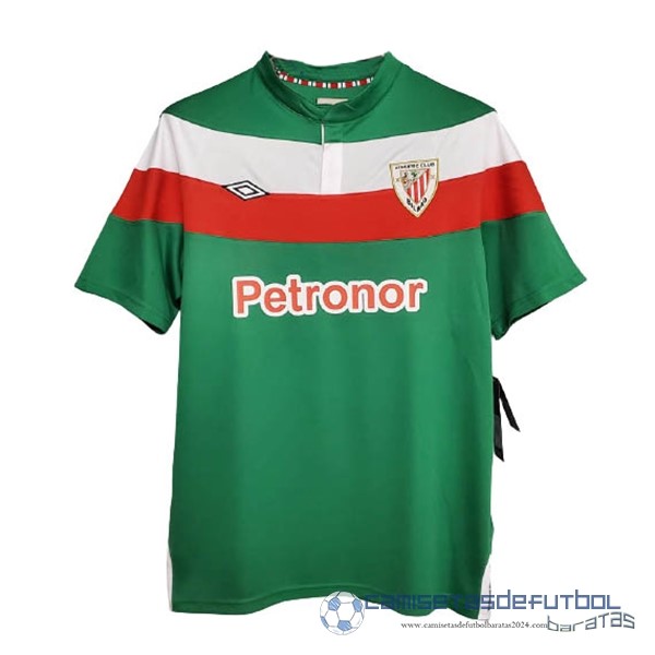 Segunda Camiseta Athletic Bilbao Retro Equipación 2003 2005 Verde