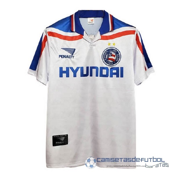 Segunda Camiseta Bahia Retro Equipación 1998 Blanco