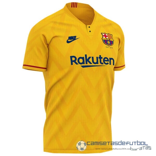 Segunda Camiseta Barcelona 120th Amarillo
