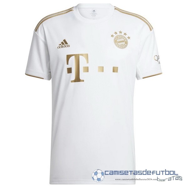 Segunda Camiseta Bayern Múnich Equipación 2022 2023 Blanco