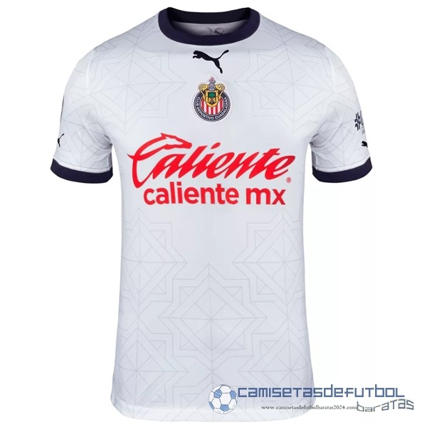 Segunda Camiseta CD Guadalajara Equipación 2022 2023 Blanco