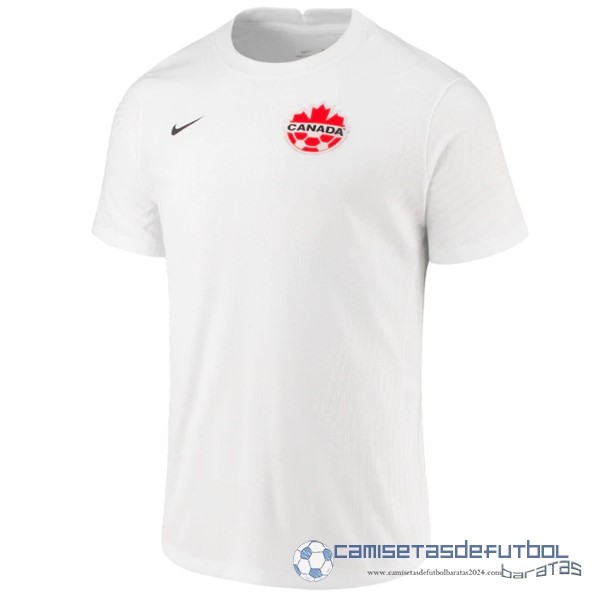 Segunda Camiseta Canadá 2022 Blanco