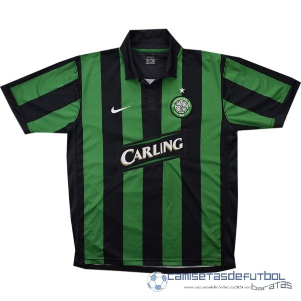 Segunda Camiseta Celtic Retro Equipación 2006 2007 Verde