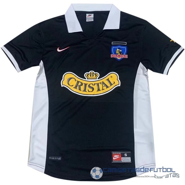Segunda Camiseta Colo Colo Retro Equipación 1997 1998 Negro