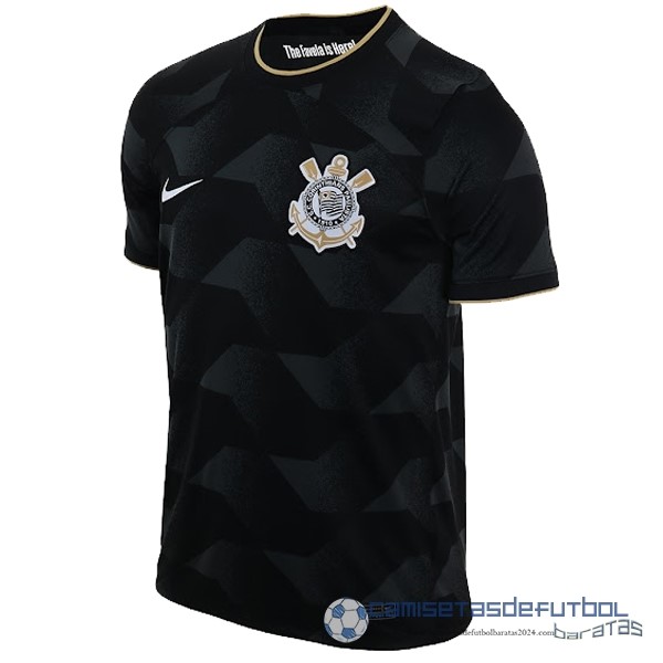Segunda Camiseta Corinthians Paulista Equipación 2022 2023 Negro