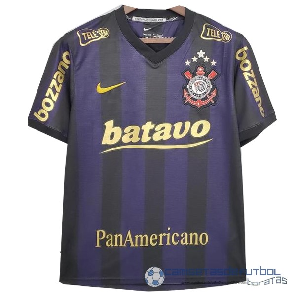 Segunda Camiseta Corinthians Paulista Retro Equipación 2009 2010 Purpura