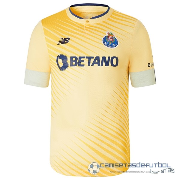 Segunda Camiseta FC Oporto Equipación 2022 2023 Amarillo