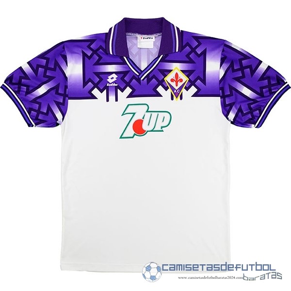 Segunda Camiseta Fiorentina Retro Equipación 1992 1993 Blanco