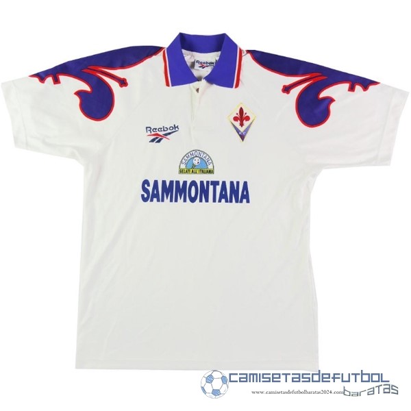 Segunda Camiseta Fiorentina Retro Equipación 1995 1996 Blanco