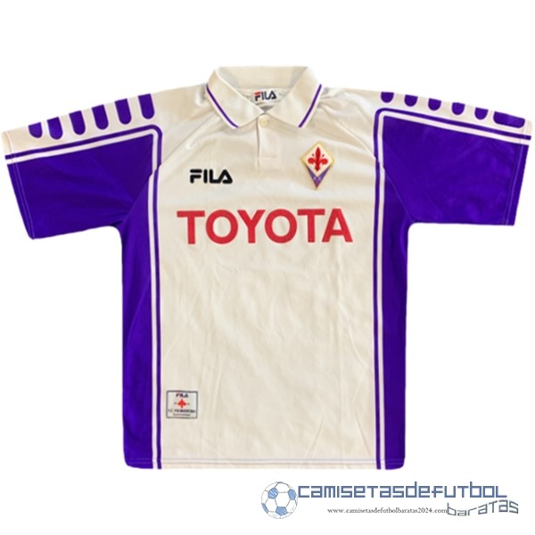 Segunda Camiseta Fiorentina Retro Equipación 1999 2000 Blanco