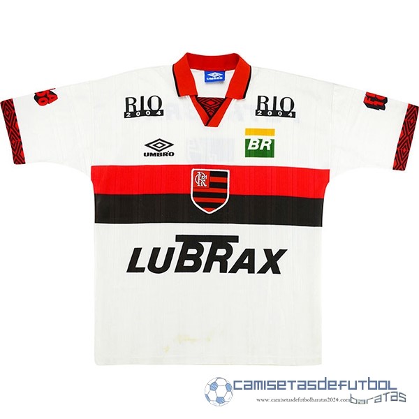Segunda Camiseta Flamengo Retro Equipación 1995 1996 Blanco
