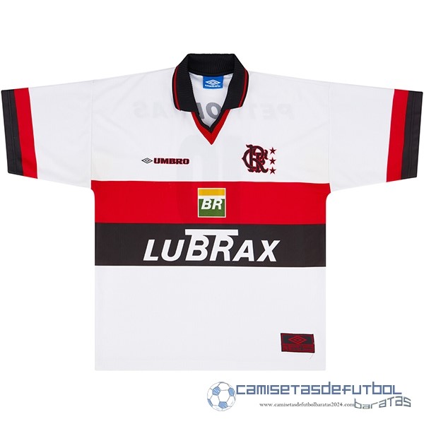 Segunda Camiseta Flamengo Retro Equipación 1999 Blanco