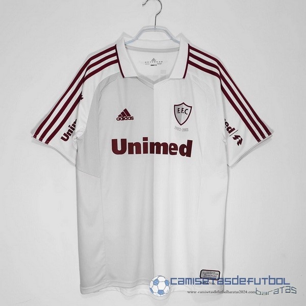 Segunda Camiseta Fluminense Retro Equipación 2011 2012 Blanco