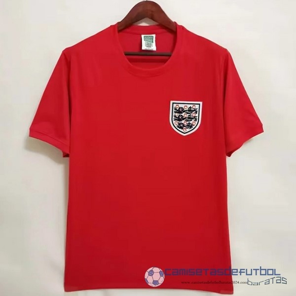 Segunda Camiseta Inglaterra Retro Equipación 1966 Rojo