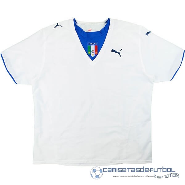 Segunda Camiseta Italy Retro Equipación 2006 Blanco