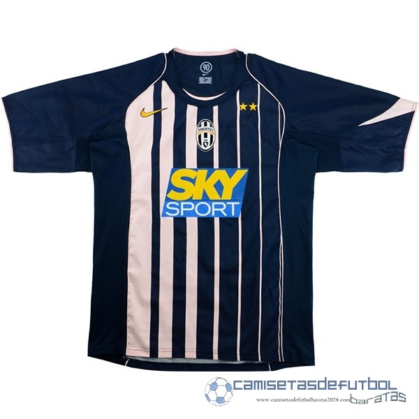 Segunda Camiseta Juventus Retro Equipación 2004 2005 Azul