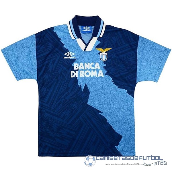 Segunda Camiseta Lazio Retro Equipación 1995 1996 Azul