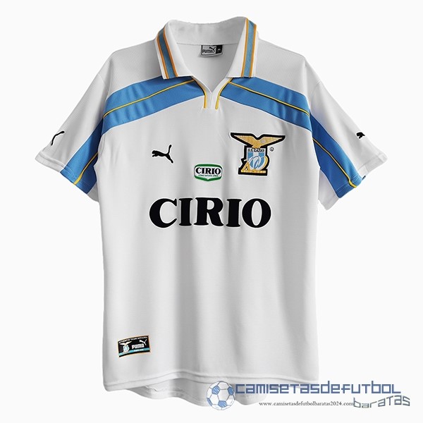 Segunda Camiseta Lazio Retro Equipación 1998 2000 Blanco