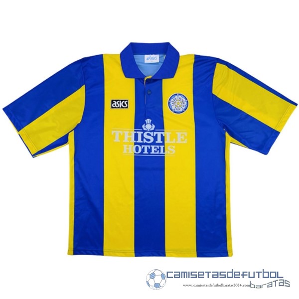 Segunda Camiseta Leeds United Retro Equipación 1993 1995 Azul