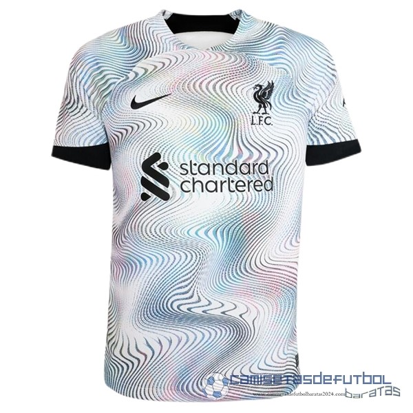 Segunda Camiseta Liverpool Equipación 2022 2023 Blanco