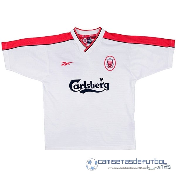 Segunda Camiseta Liverpool Retro Equipación 1998 Rojo