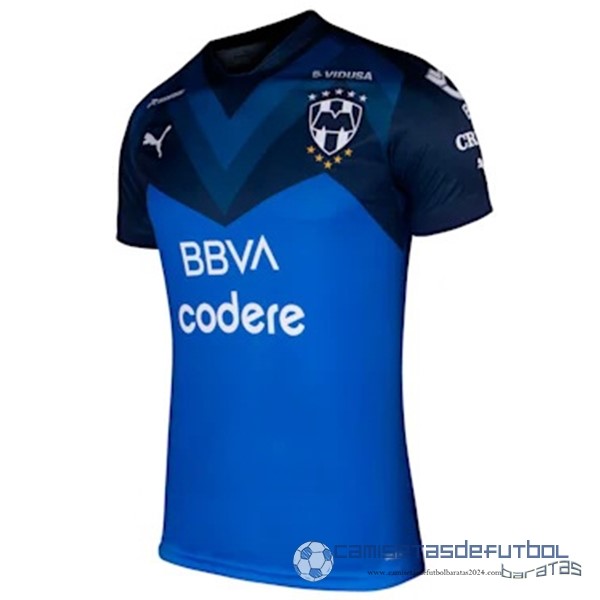 Segunda Camiseta Mujer Monterrey Equipación 2022 2023 Azul
