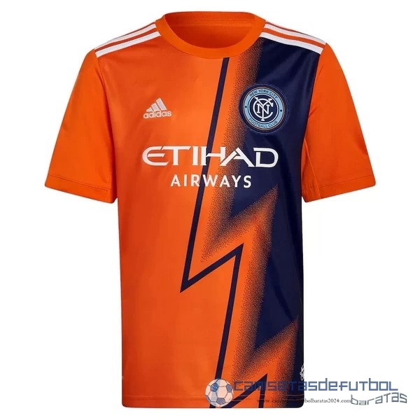 Segunda Camiseta New York City Equipación 2022 2023 Naranja