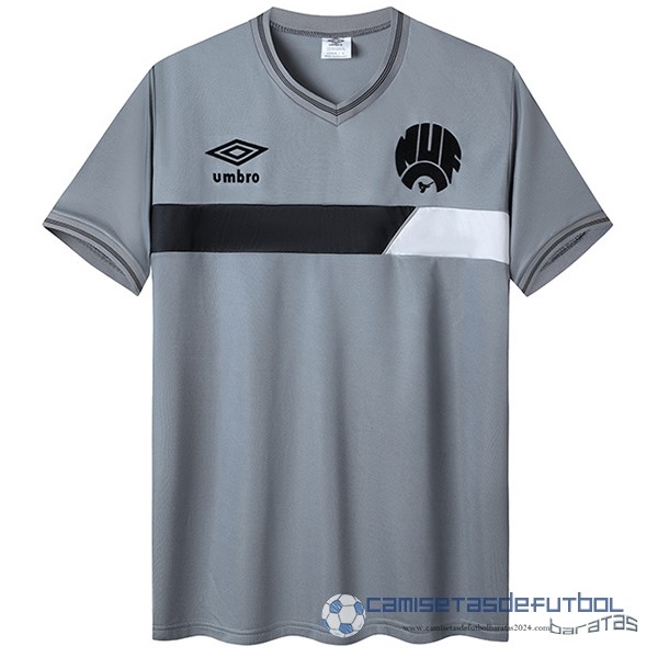 Segunda Camiseta Newcastle United Retro Equipación 1983 1985 Gris