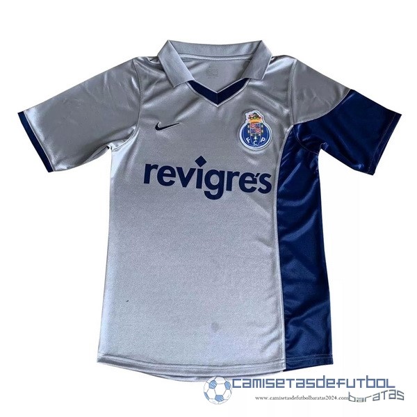 Segunda Camiseta Oporto Retro Equipación 2001 Gris