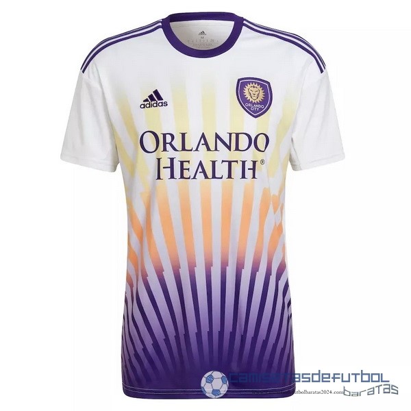 Segunda Camiseta Orlando City Equipación 2022 2023 Blanco