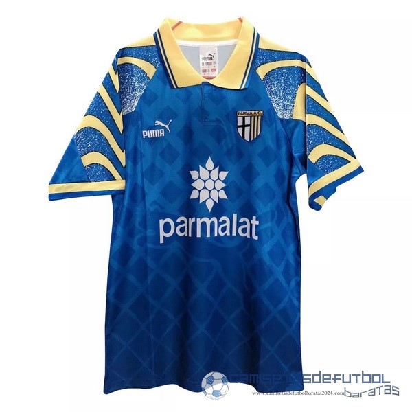 Segunda Camiseta Parma Retro Equipación 1995 1997 Azul