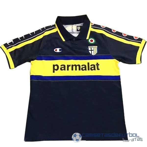 Segunda Camiseta Parma Retro Equipación 1999 2000 Negro
