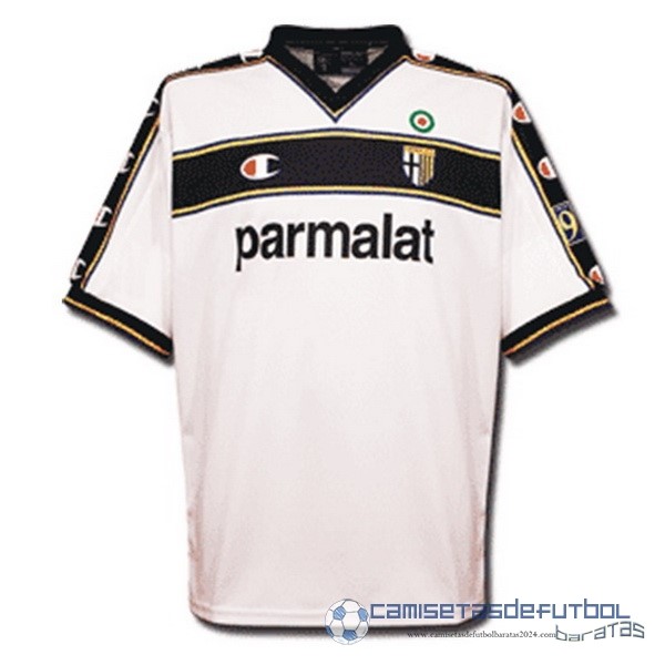 Segunda Camiseta Parma Retro Equipación 2002 2003 Blanco