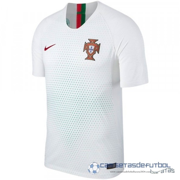 Segunda Camiseta Portugal Retro Equipación 2018 Blanco
