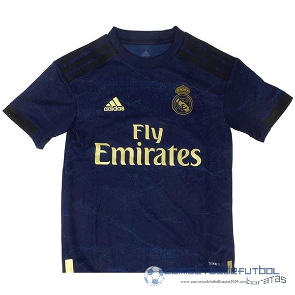 Segunda Camiseta Real Madrid Retro Equipación 2019 2020 Azul
