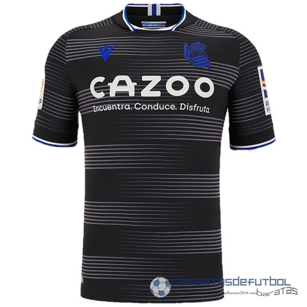 Segunda Camiseta Real Sociedad Equipación 2022 2023 Negro