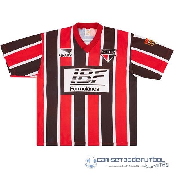 Segunda Camiseta São Paulo Retro Equipación 1992 Rojo
