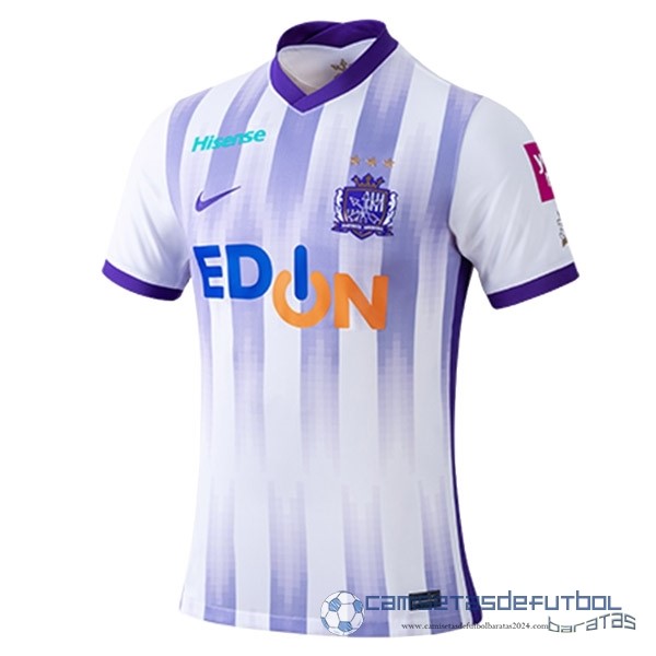 Segunda Camiseta Sanfrecce Hiroshima Equipación 2022 2023 Blanco