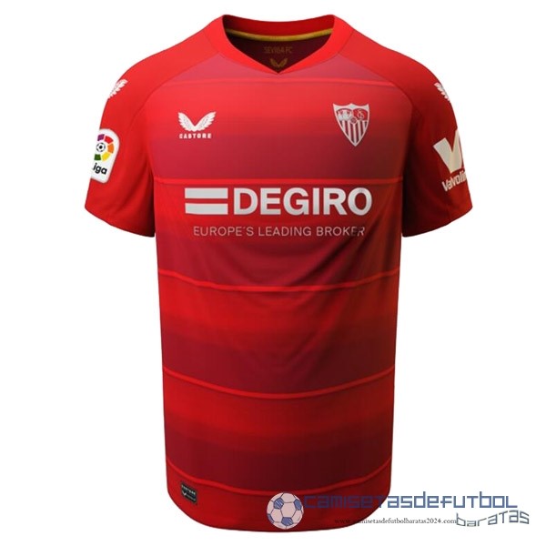 Segunda Camiseta Sevilla Equipación 2022 2023 Rojo
